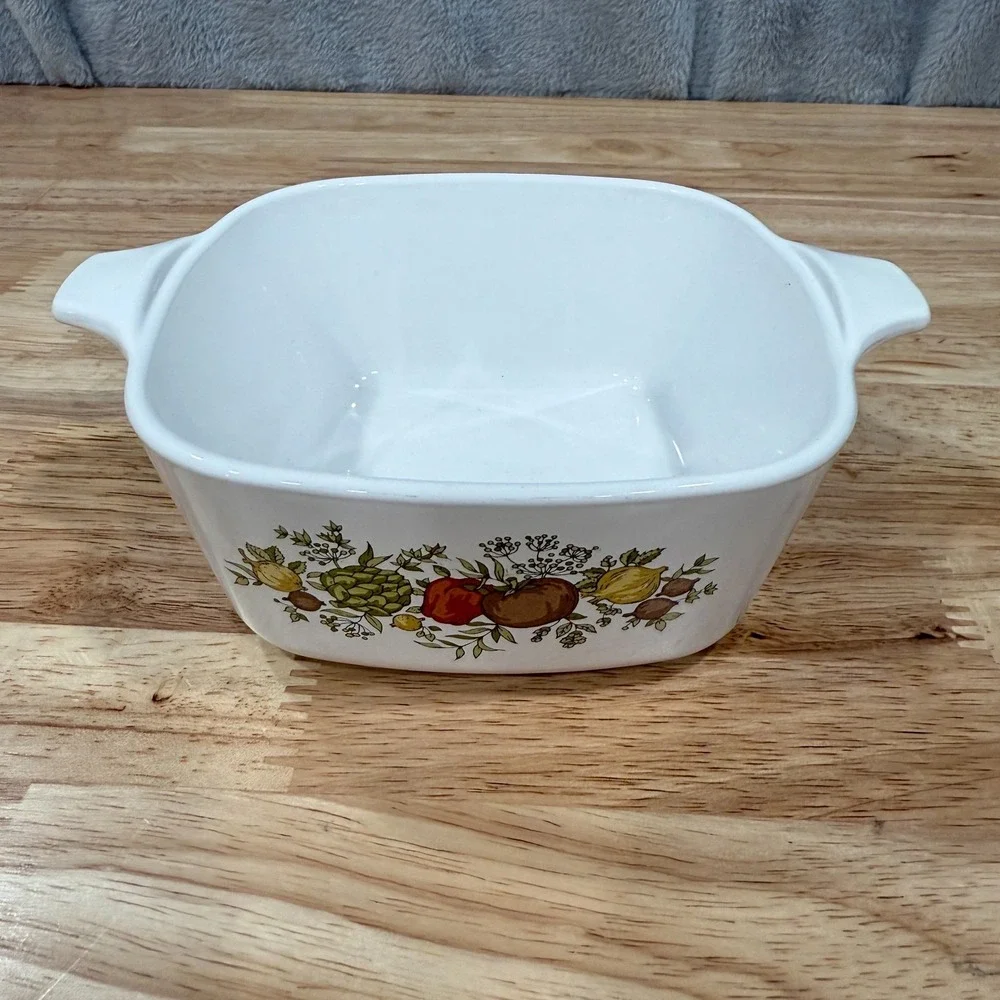 CorningWare Spice of Life Petite Casserole P-43-B 2 3/4 Cup No Lid